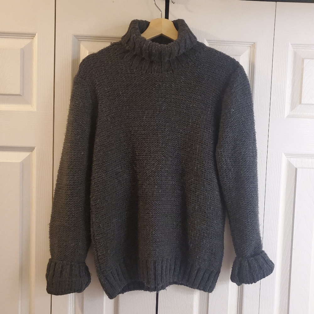 H&M Gray Cowl Sweater size M